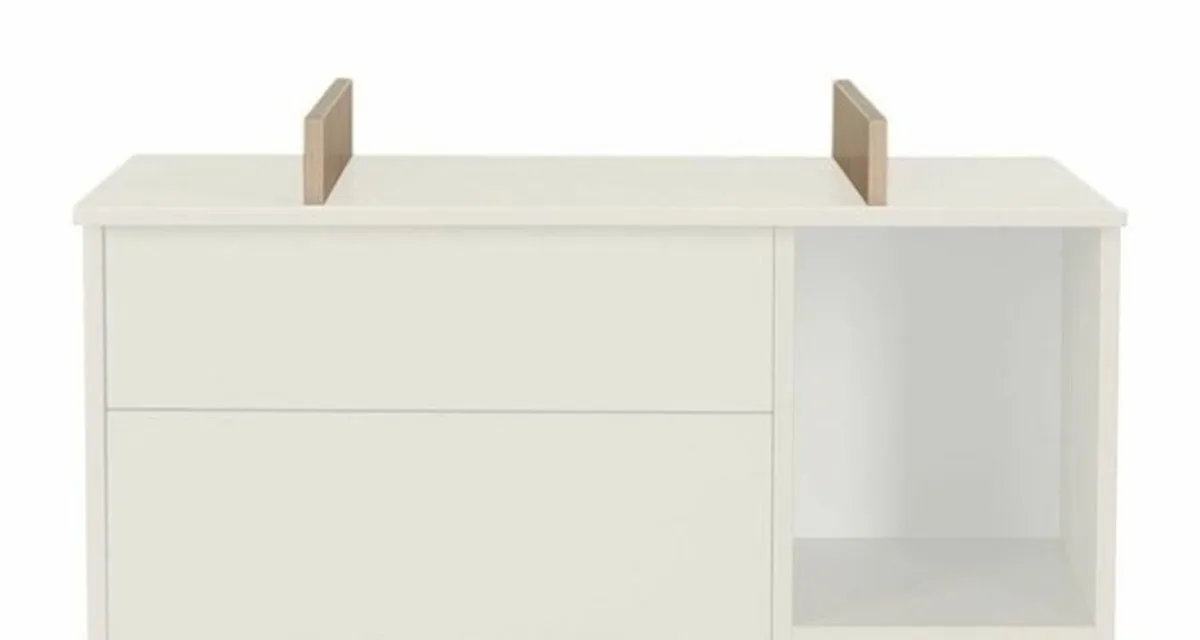 Quax Commode Barrier * Commode Extensie Cocoon Latte Beige