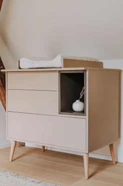 Quax Commode Barrier * Commode Extensie Cocoon Latte Beige