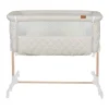 Quax Wiegen En Co-Sleepers * Co-Sleeper Side-by-Side Naturel Quilted - Clay