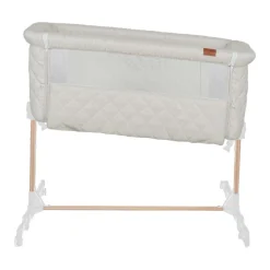 Quax Wiegen En Co-Sleepers * Co-Sleeper Side-by-Side Naturel Quilted - Clay