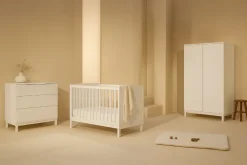 Quax Complete Babykamers * 3 delige Babykamer Ashi Cream Wit