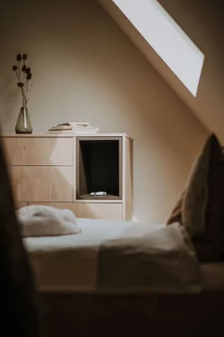 Quax Complete Babykamers * 3 delige Babykamer Cocoon Natural Oak Naturel
