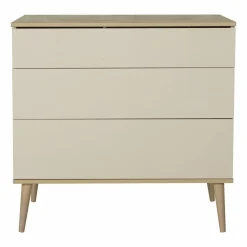 Quax Complete Babykamers * 3 delige Babykamer Flow Clay & Oak Beige