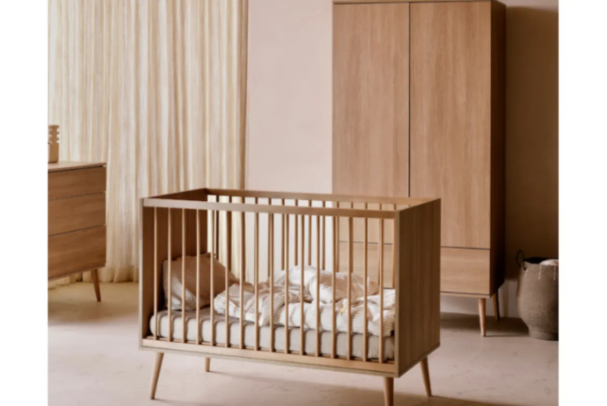 Quax Complete Babykamers * 3 delige Babykamer Flow Honey Ash Bruin