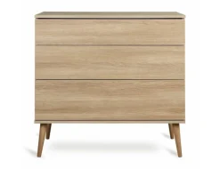 Quax Complete Babykamers * 3 delige Babykamer Flow Honey Ash Bruin