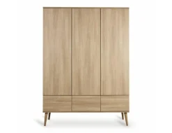 Quax Complete Babykamers * 3 delige Babykamer Flow Honey Ash XL Bruin