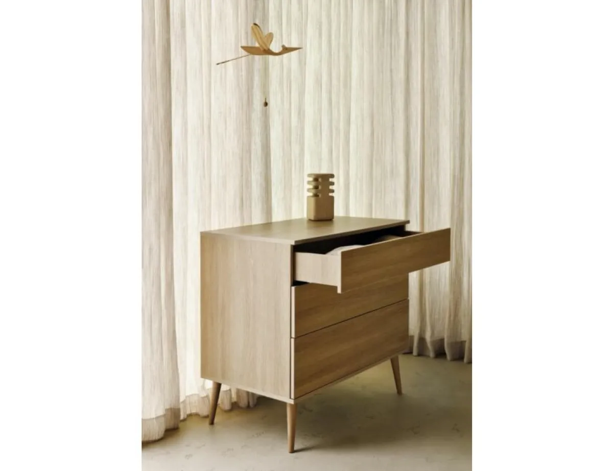 Quax Complete Babykamers * 3 delige Babykamer Flow Honey Ash XL Bruin