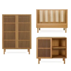 Quax Complete Babykamers * 3 delige Babykamer Hai No Ki Natural Ash Naturel