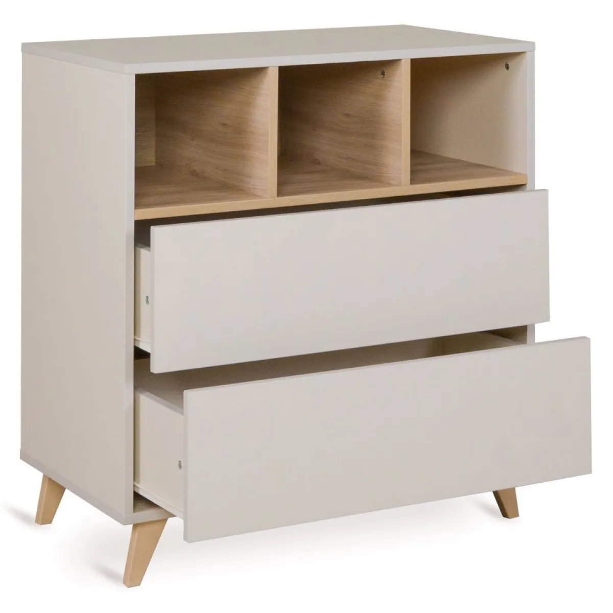 Quax Complete Babykamers * 3 delige Babykamer Loft Clay Beige