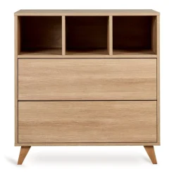 Quax Complete Babykamers * 3 delige Babykamer Loft Honey Ash Bruin