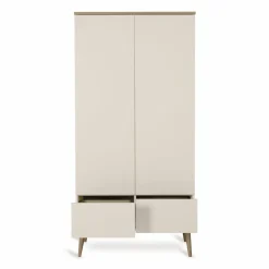 Quax Kasten|Kasten * 2-Deurskast Flow Clay & Oak Beige