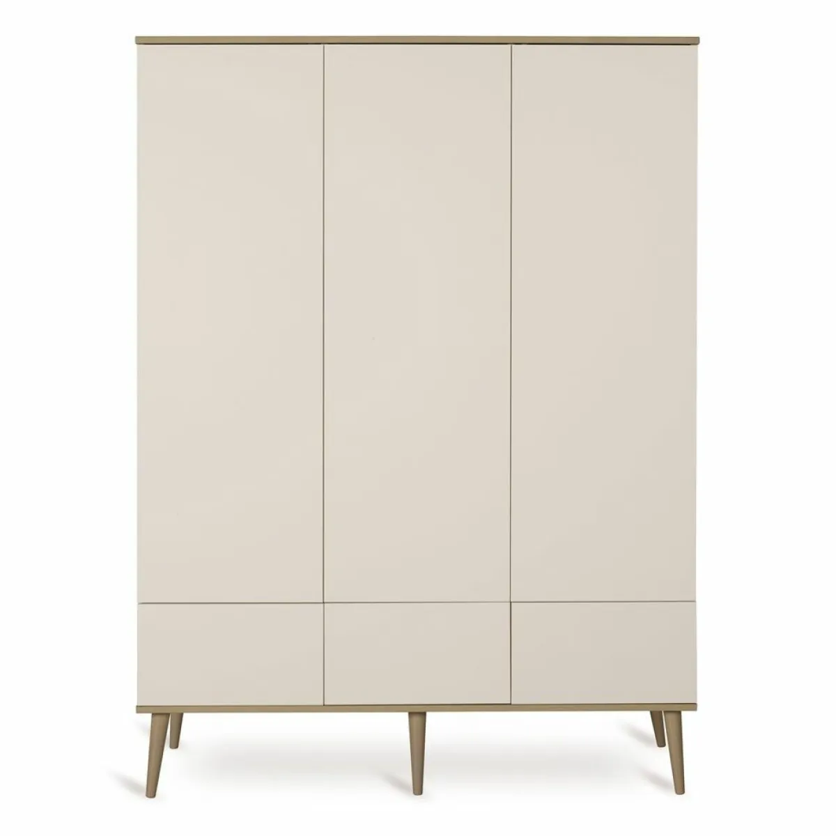 Quax Kasten|Kasten * 3-Deurskast Flow Clay & Oak Beige