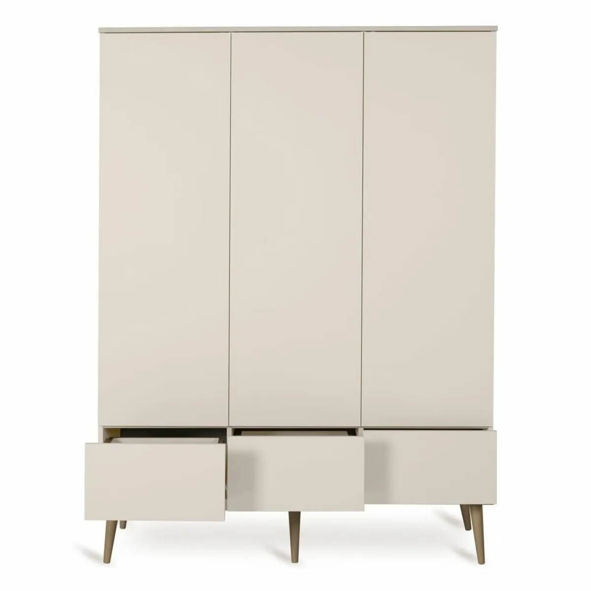 Quax Kasten|Kasten * 3-Deurskast Flow Clay & Oak Beige