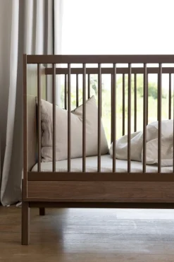 Quax Ledikanten|Peuterbedden * Doorgroeiledikant Ashi Chestnut 70 x 140 Bruin