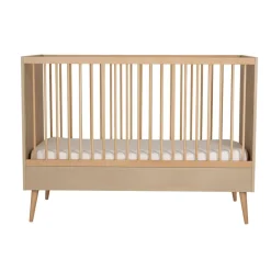 Quax Ledikanten|Peuterbedden * Doorgroeiledikant Cocoon Latte 70 x 140 Beige