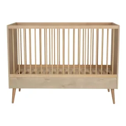 Quax Ledikanten|Peuterbedden * Doorgroeiledikant Cocoon Natural Oak 70 x 140 Naturel
