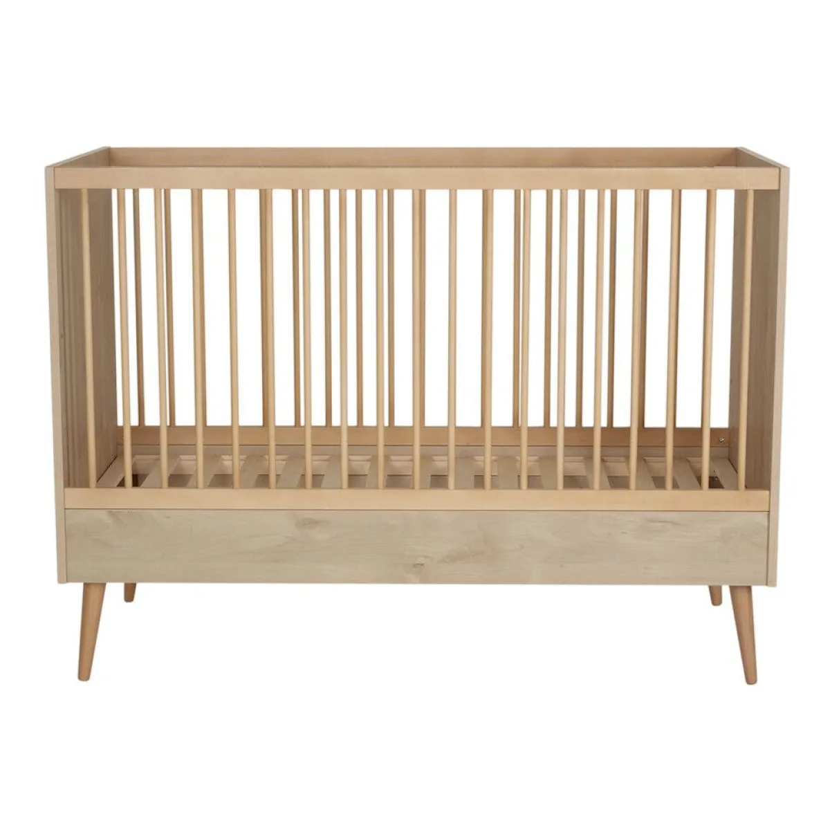 Quax Ledikanten|Peuterbedden * Doorgroeiledikant Cocoon Natural Oak 70 x 140 Naturel