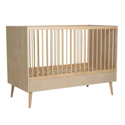 Quax Ledikanten|Peuterbedden * Doorgroeiledikant Cocoon Natural Oak 70 x 140 Naturel