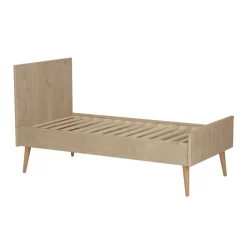 Quax Ledikanten|Peuterbedden * Doorgroeiledikant Cocoon Natural Oak 70 x 140 Naturel