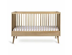 Quax Ledikanten|Peuterbedden * Doorgroeiledikant Flow Honey Ash 70 x 140 Bruin