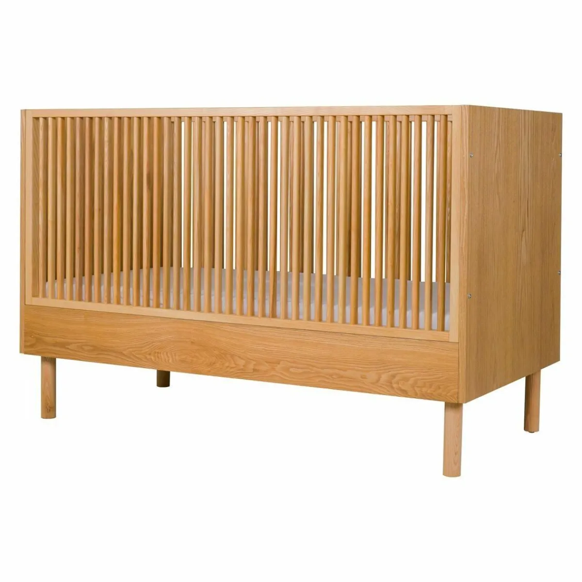 Quax Ledikanten|Peuterbedden * Doorgroeiledikant Hai No Ki Natural Ash 70 x 140 Naturel