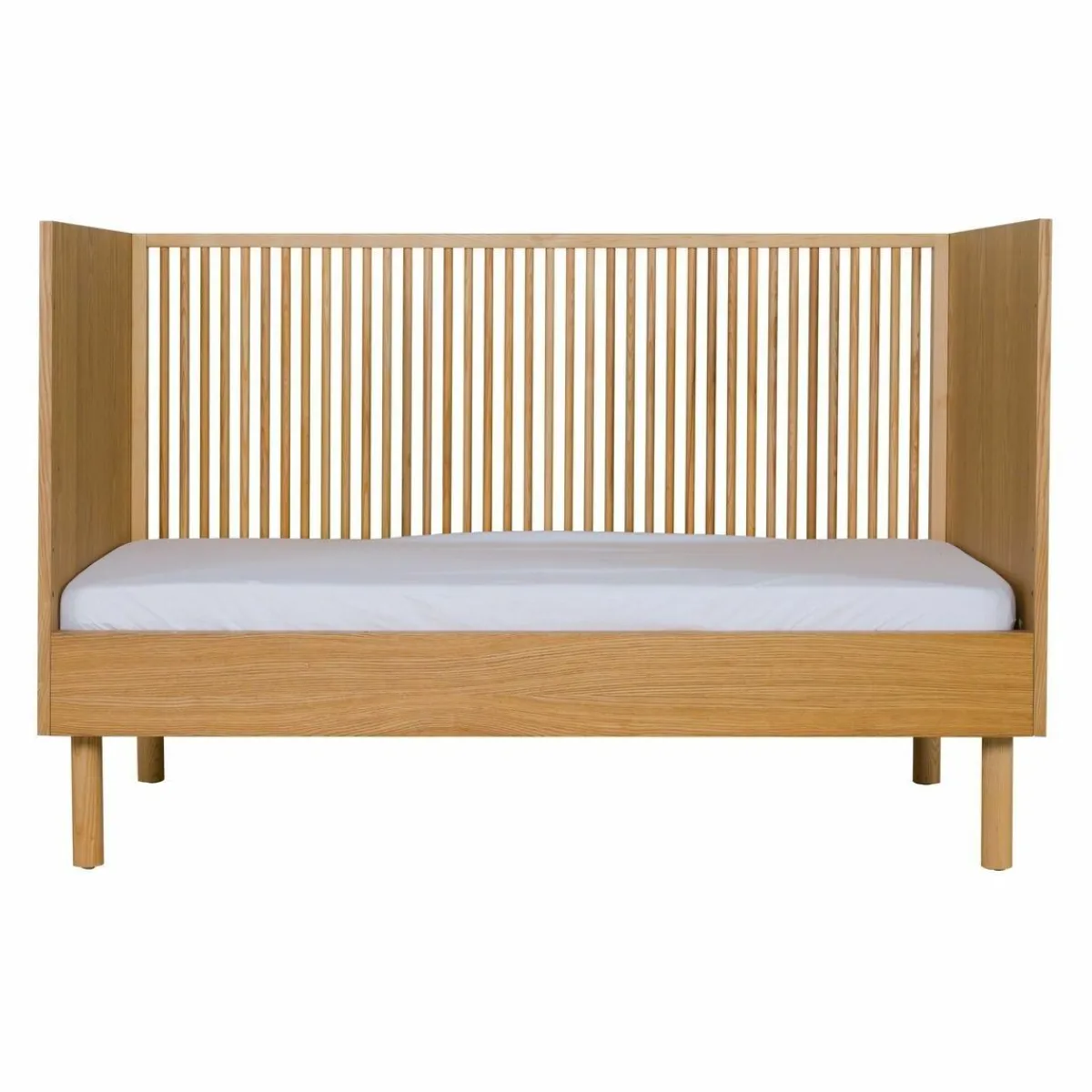 Quax Ledikanten|Peuterbedden * Doorgroeiledikant Hai No Ki Natural Ash 70 x 140 Naturel