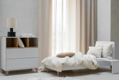 Quax Ledikanten|Peuterbedden * Doorgroeiledikant Loft White 70 x 140 Wit