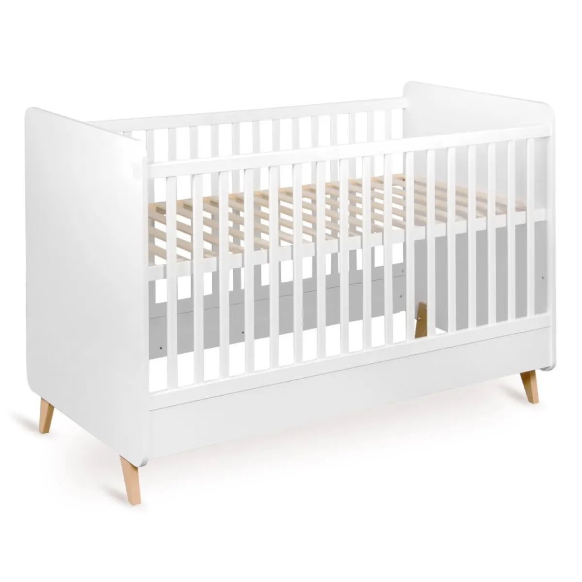 Quax Ledikanten|Peuterbedden * Doorgroeiledikant Loft White 70 x 140 Wit