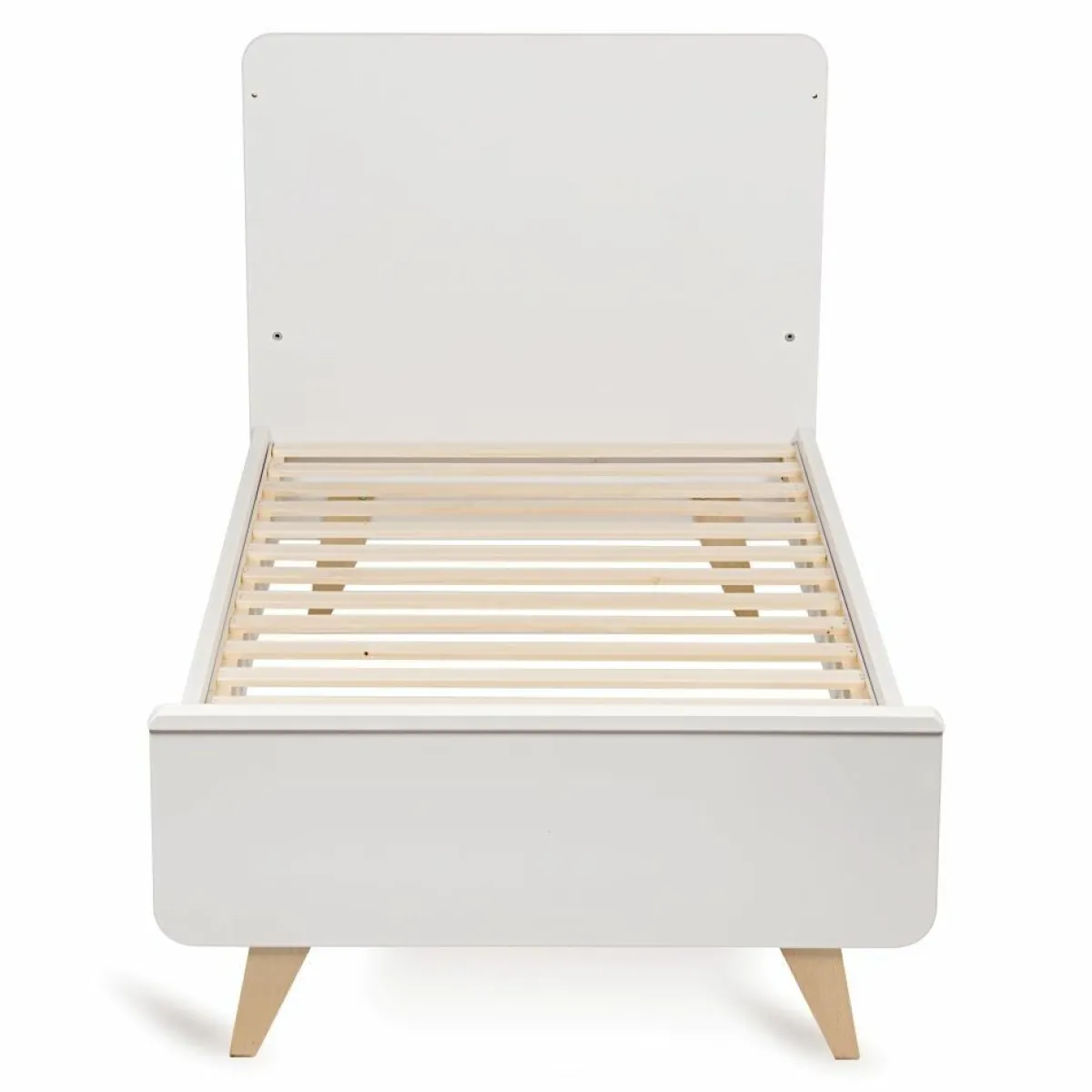 Quax Ledikanten|Peuterbedden * Doorgroeiledikant Loft White 70 x 140 Wit