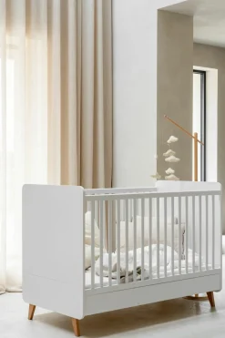 Quax Ledikanten|Peuterbedden * Doorgroeiledikant Loft White 70 x 140 Wit