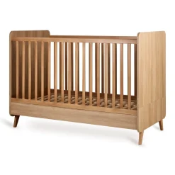 Quax Ledikanten|Peuterbedden * Doorgroeiledikant Loft Honey Ash 70 x 140 Bruin
