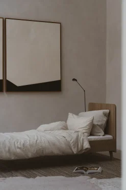 Quax Ledikanten|Peuterbedden * Doorgroeiledikant Loft Honey Ash 70 x 140 Bruin