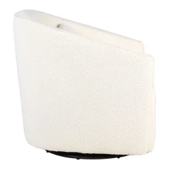 Quax Accessoires * Fauteuil Gomi Swivel & Gliding Cream Wit