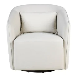 Quax Accessoires * Fauteuil Gomi Swivel & Gliding Mohair Beige