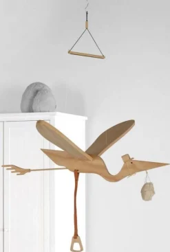 Quax Houten Speelgoed|Overig * Houten Mobiel Pelikaan XL