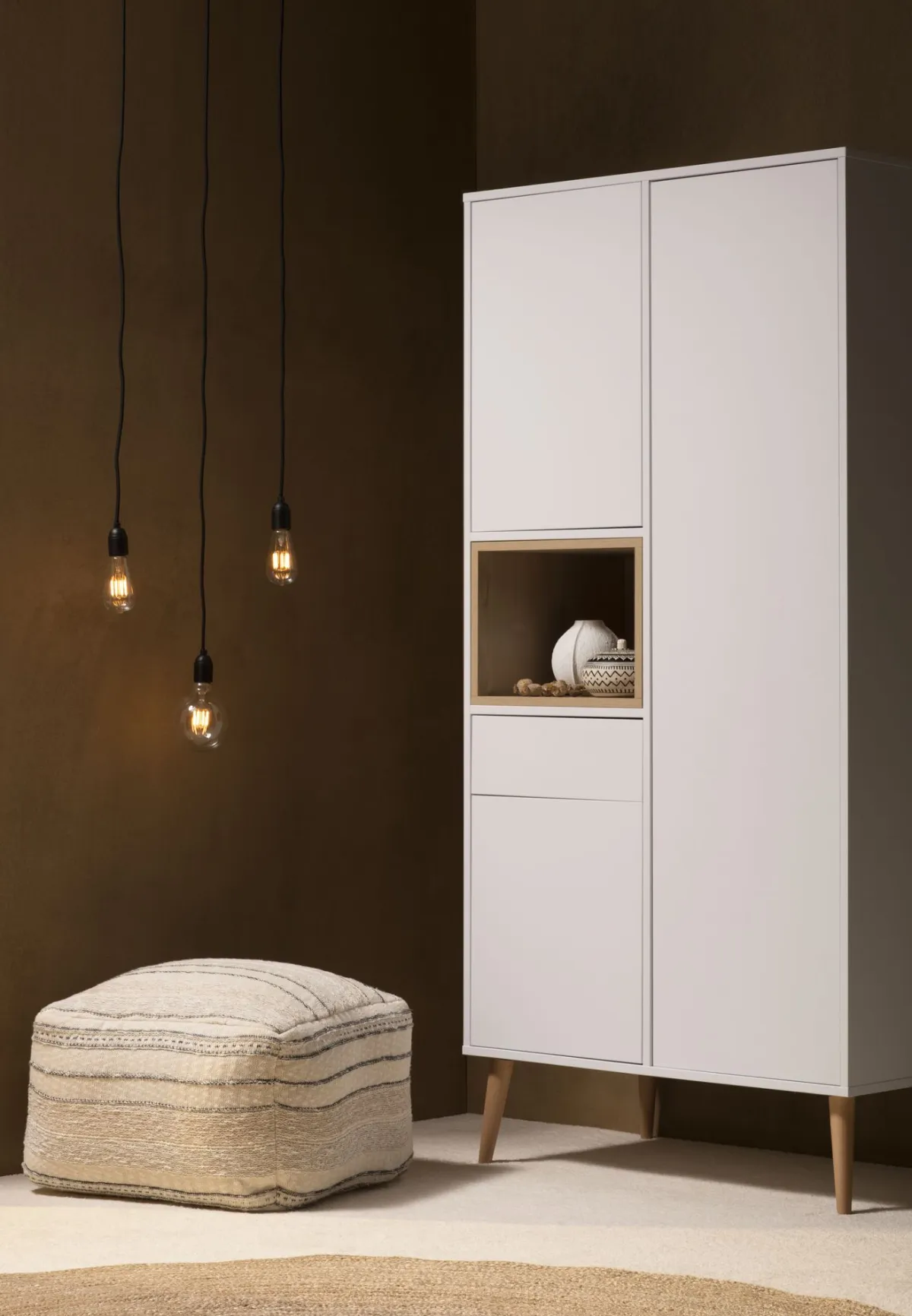 Quax Kasten|Kasten * Kast Cocoon Ice White (smal) Wit