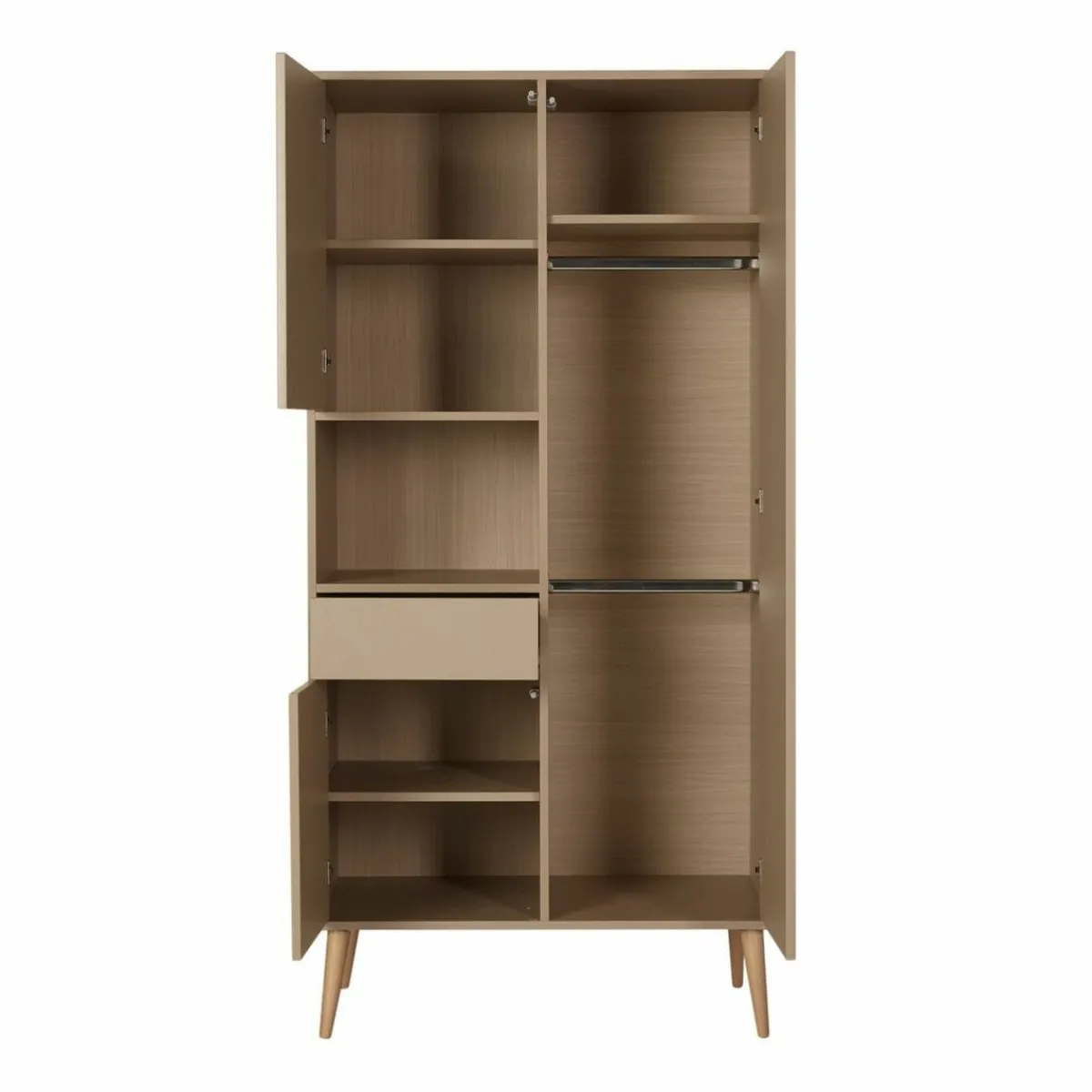 Quax Kasten|Kasten * Kast Cocoon Latte (smal) Beige