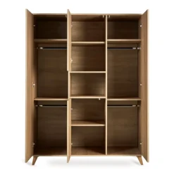 Quax Kasten|Kasten * Kast Loft Honey Ash XL (breed) Bruin