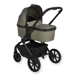 Quax Combi Kinderwagens * Kinderwagen Echo Compleet Moss Zwart