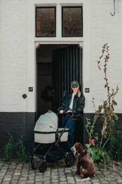 Quax Combi Kinderwagens * Kinderwagen Echo Compleet Moss Zwart