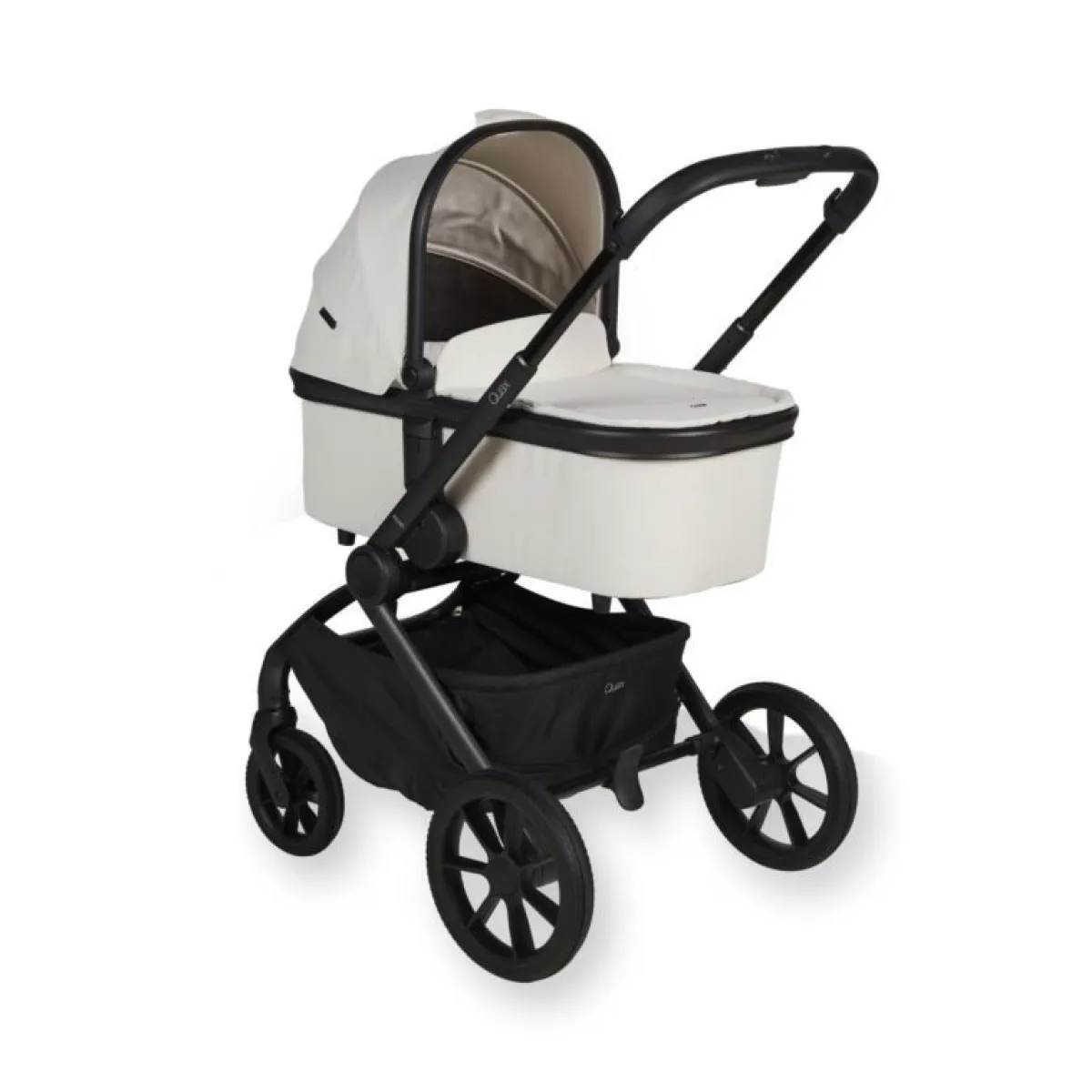 Quax Combi Kinderwagens * Kinderwagen Echo Compleet Beige Zwart