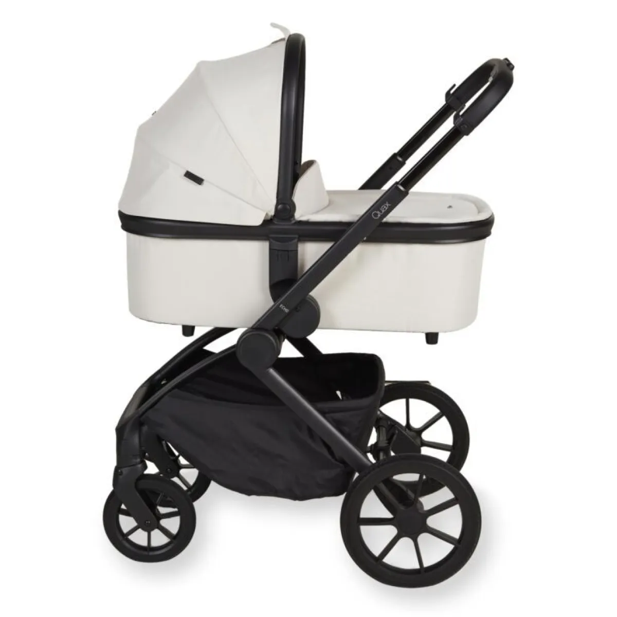 Quax Combi Kinderwagens * Kinderwagen Echo Compleet Beige Zwart