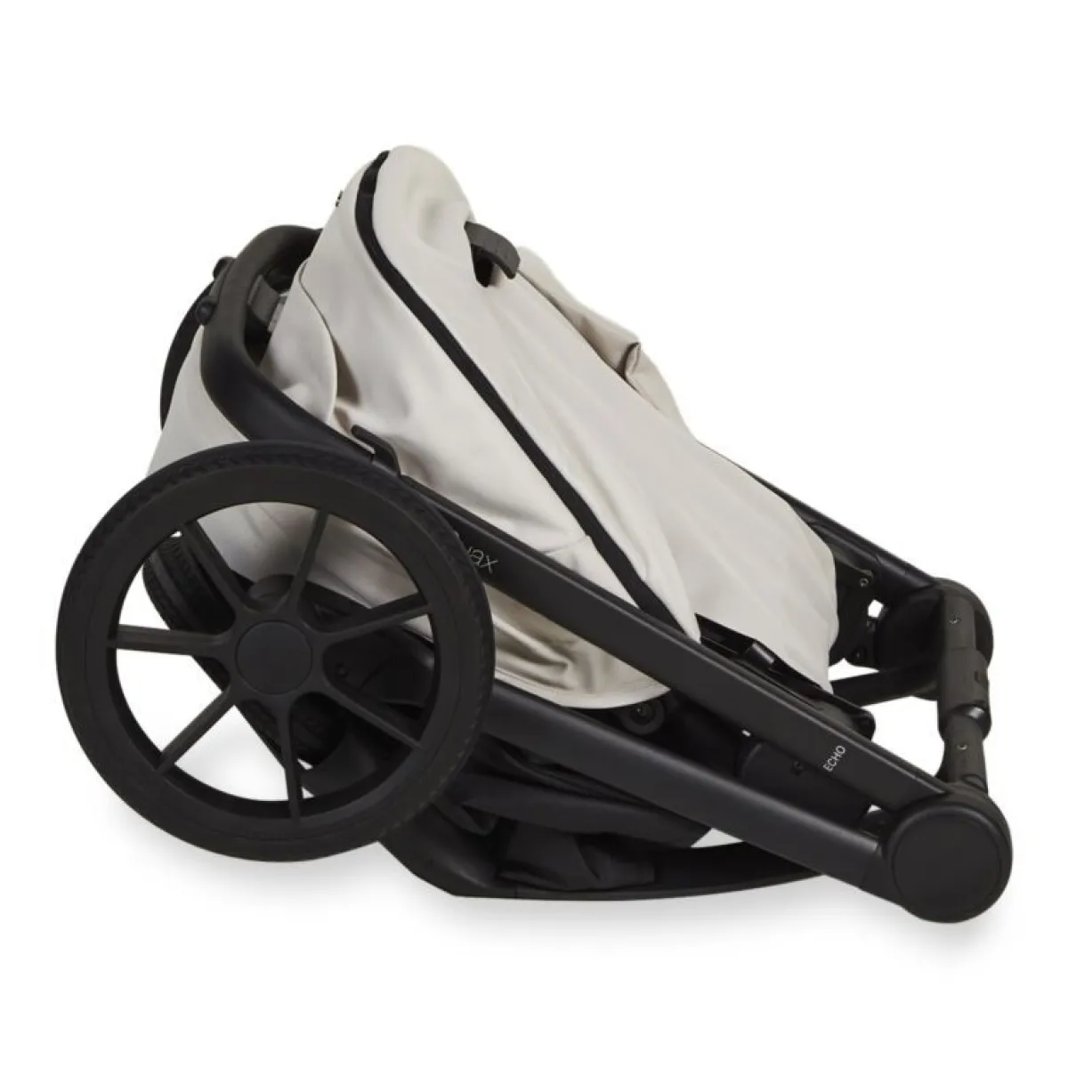 Quax Combi Kinderwagens * Kinderwagen Echo Compleet Beige Zwart