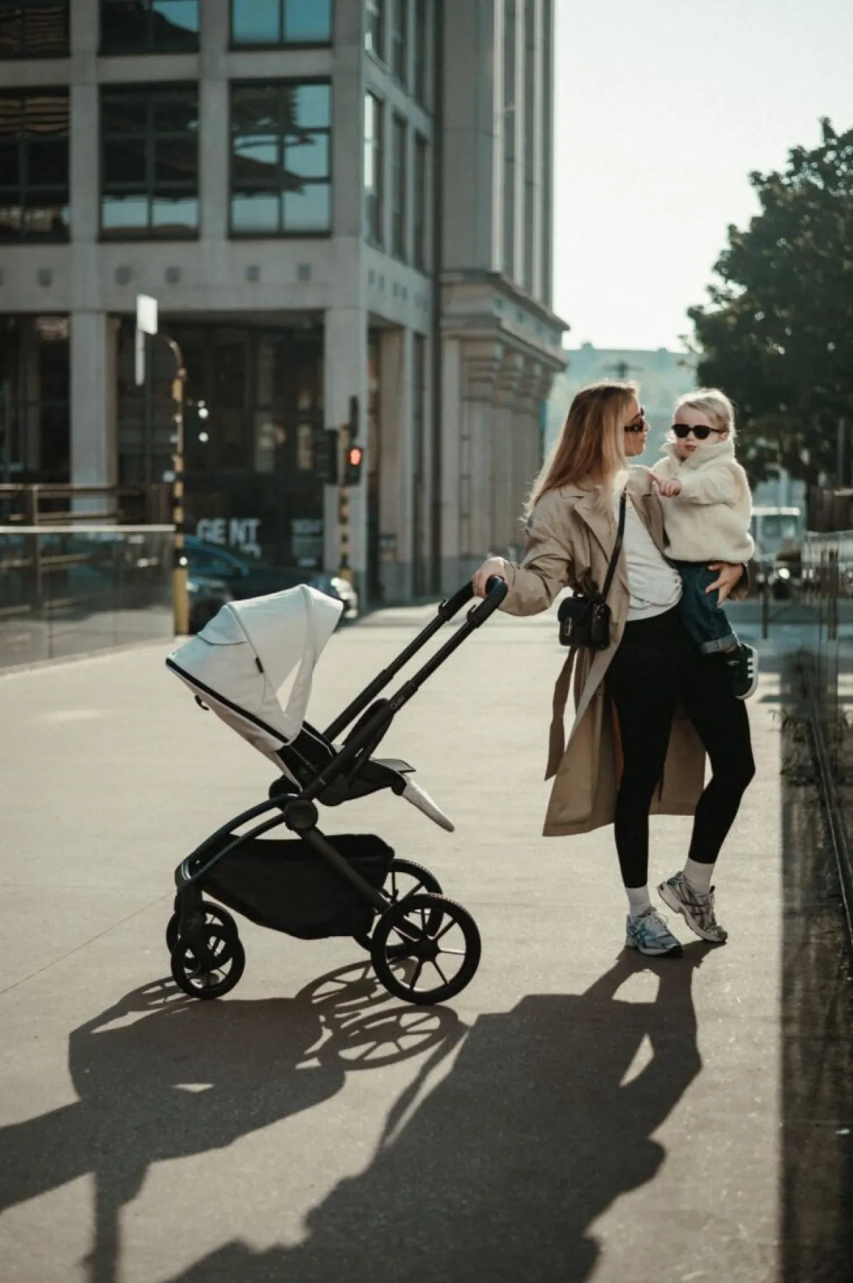 Quax Combi Kinderwagens * Kinderwagen Echo Compleet Beige Zwart