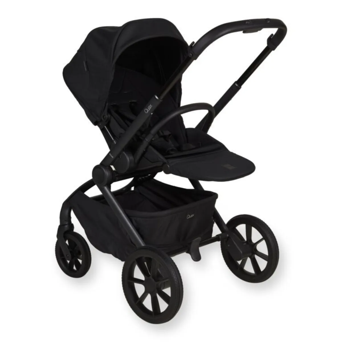 Quax Combi Kinderwagens * Kinderwagen Echo Compleet Black Zwart