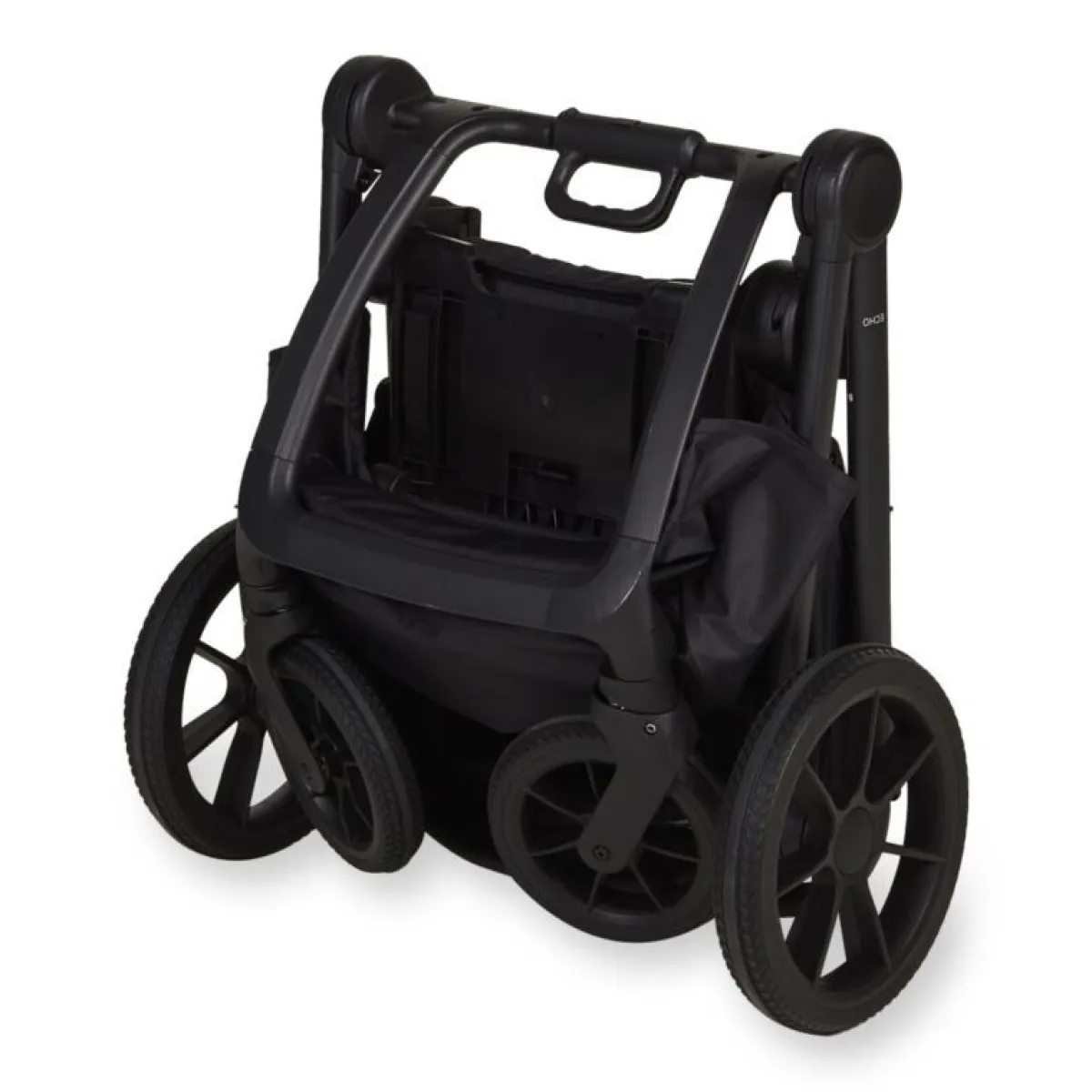 Quax Combi Kinderwagens * Kinderwagen Echo Compleet Black Zwart