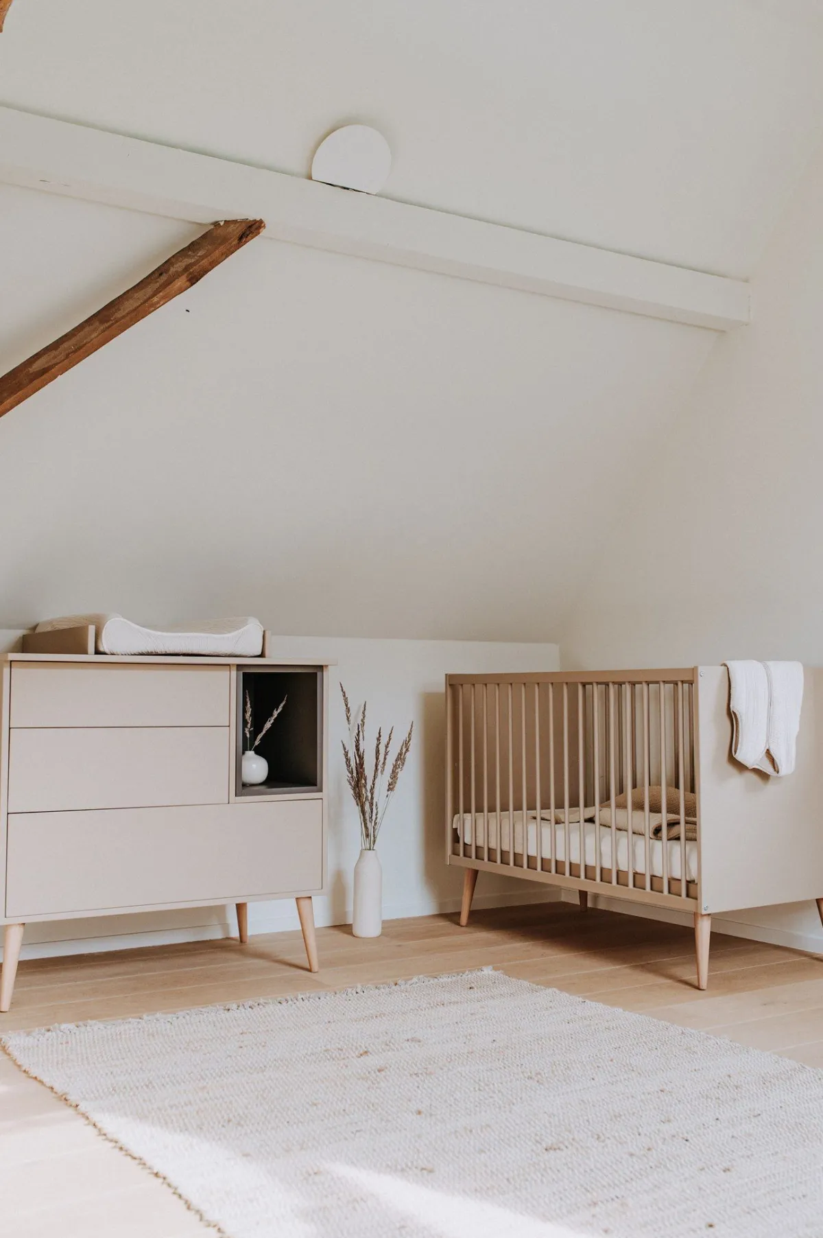 Quax Ledikanten * Ledikant Cocoon Latte Beige