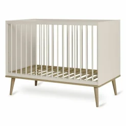 Quax Ledikanten * Ledikant Flow Clay & Oak Beige