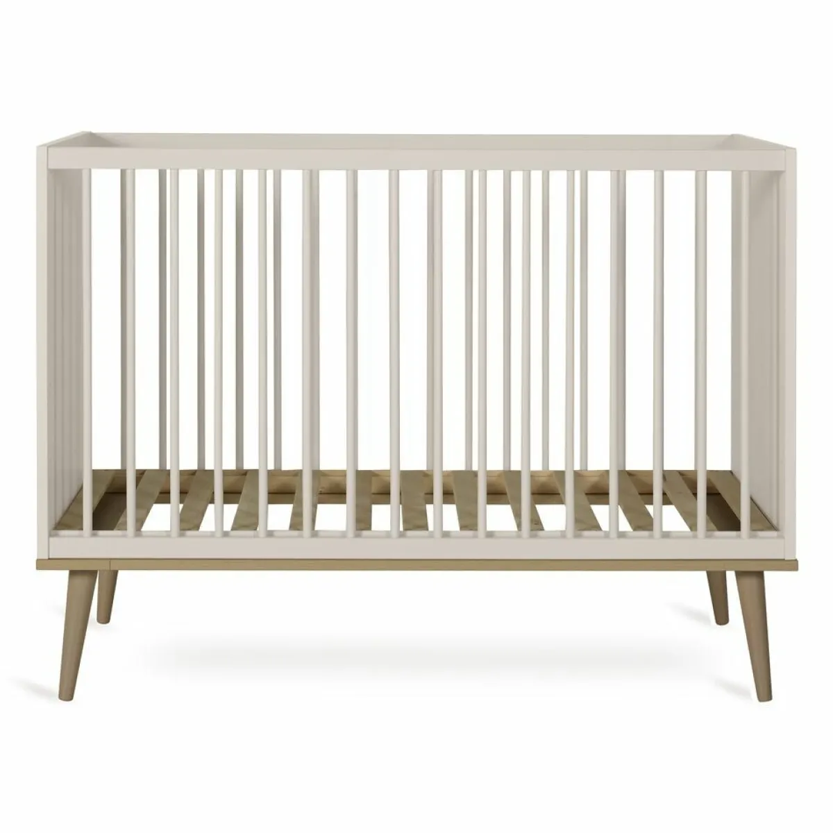 Quax Ledikanten * Ledikant Flow Clay & Oak Beige