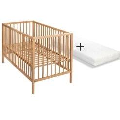 Quax Ledikanten * Ledikant Lina + Matras Naturel